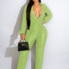 Clubwear * | Sexy Long Sleeve Low-Cut Bandage Jumpsuit Hej-8222 Online